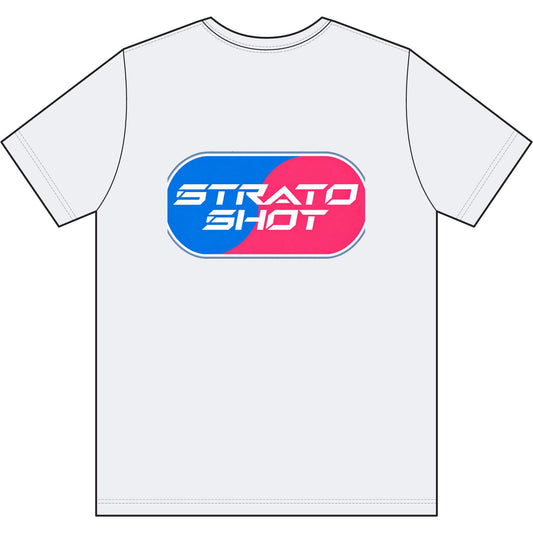 White Stratoshot Branded T-Shirt